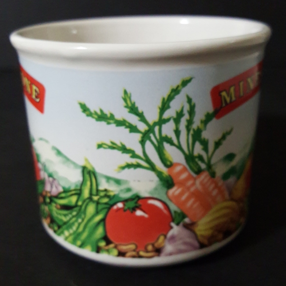Vintage Minestrone Soup Mug Kitschy - Picture 2 of 7